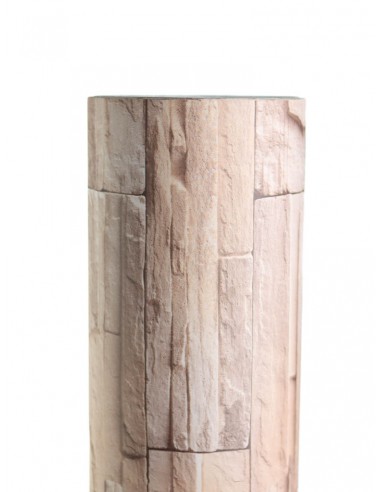 Vinilo autoadhesivo texturado con diseño símil piedra caliza